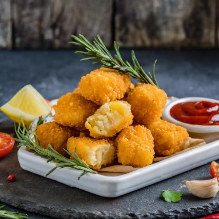 Křupavé rybí nugetky ze Sairy