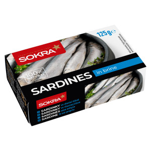 Sardinky ve vlastní štávě 125g