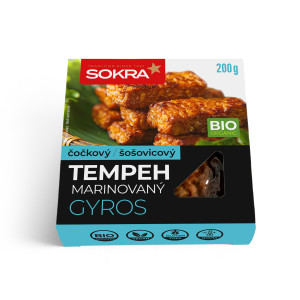 Čočkový tempeh marinovaný Gyros 200g