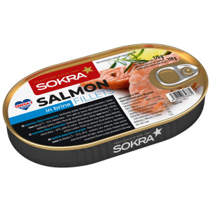 Losos kousky filetů ve vlastní šťávě 170g