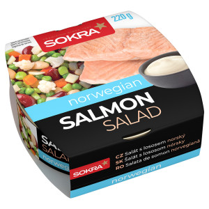 Salát s lososem Norský 220g