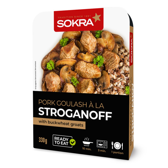 Vepřový guláš a la Stroganov 330g